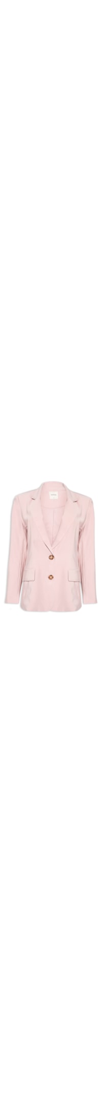 Blazer Feminino Liso - Rosa