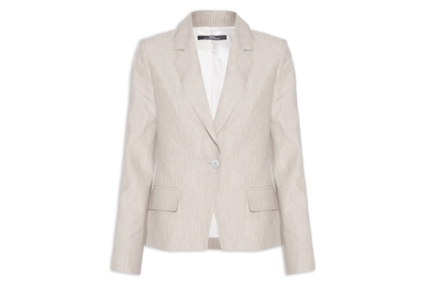 Blazer Feminino Listra - Cinza