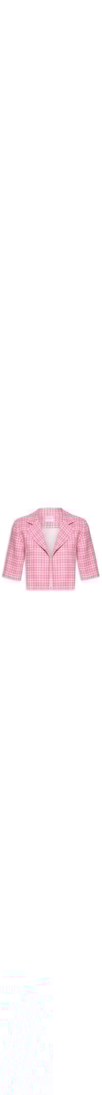 Blazer Feminino Manga Curta Alfaiatara - Rosa