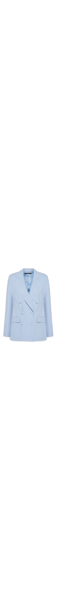 Blazer Feminino Mix La Bege Manha - Azul