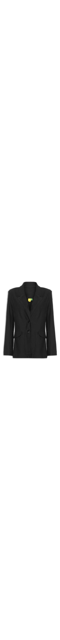 Blazer Feminino Moletom - Preto