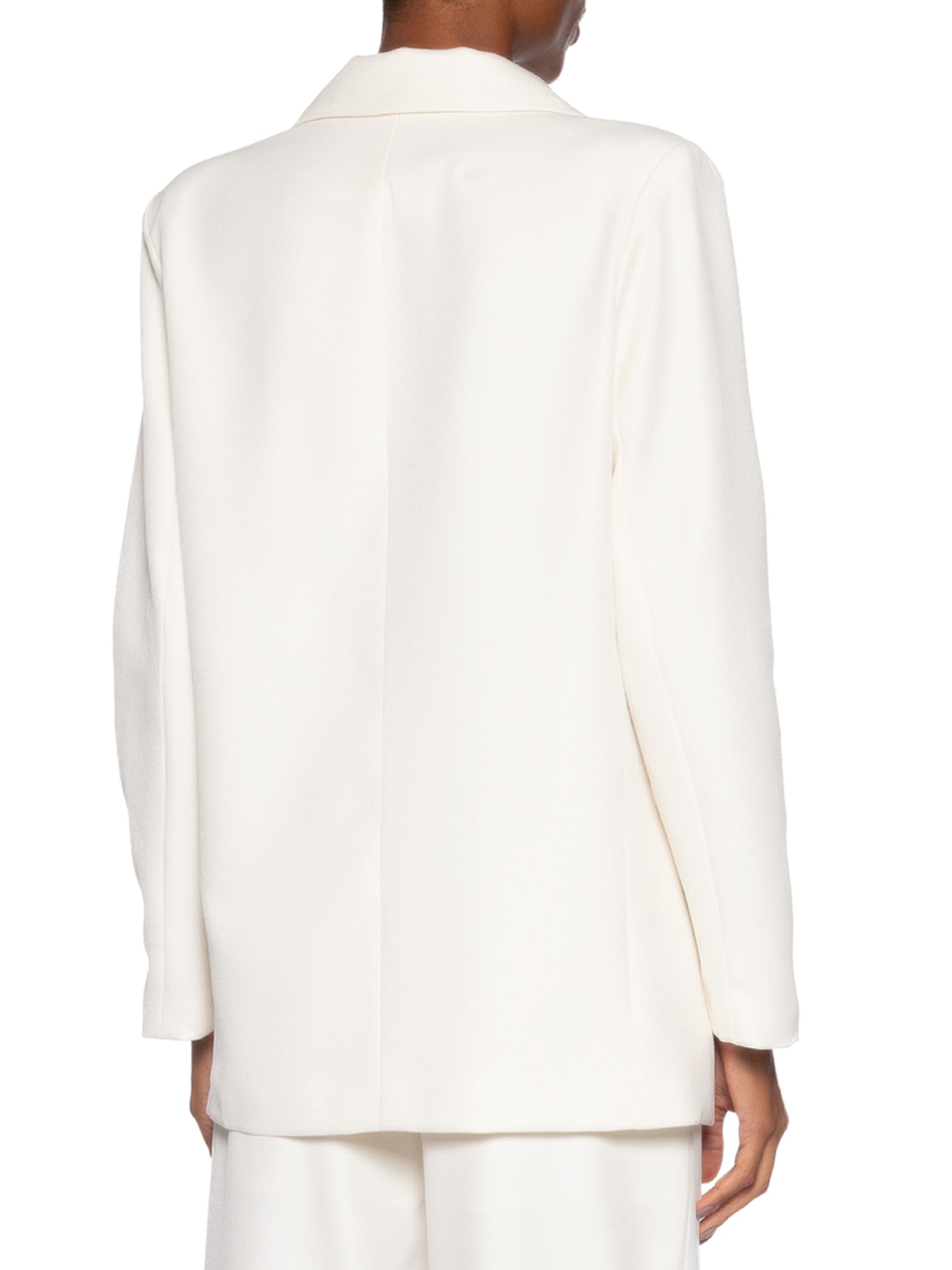 Blazer Feminino Oversized Alfaiataria Off White '2Essential