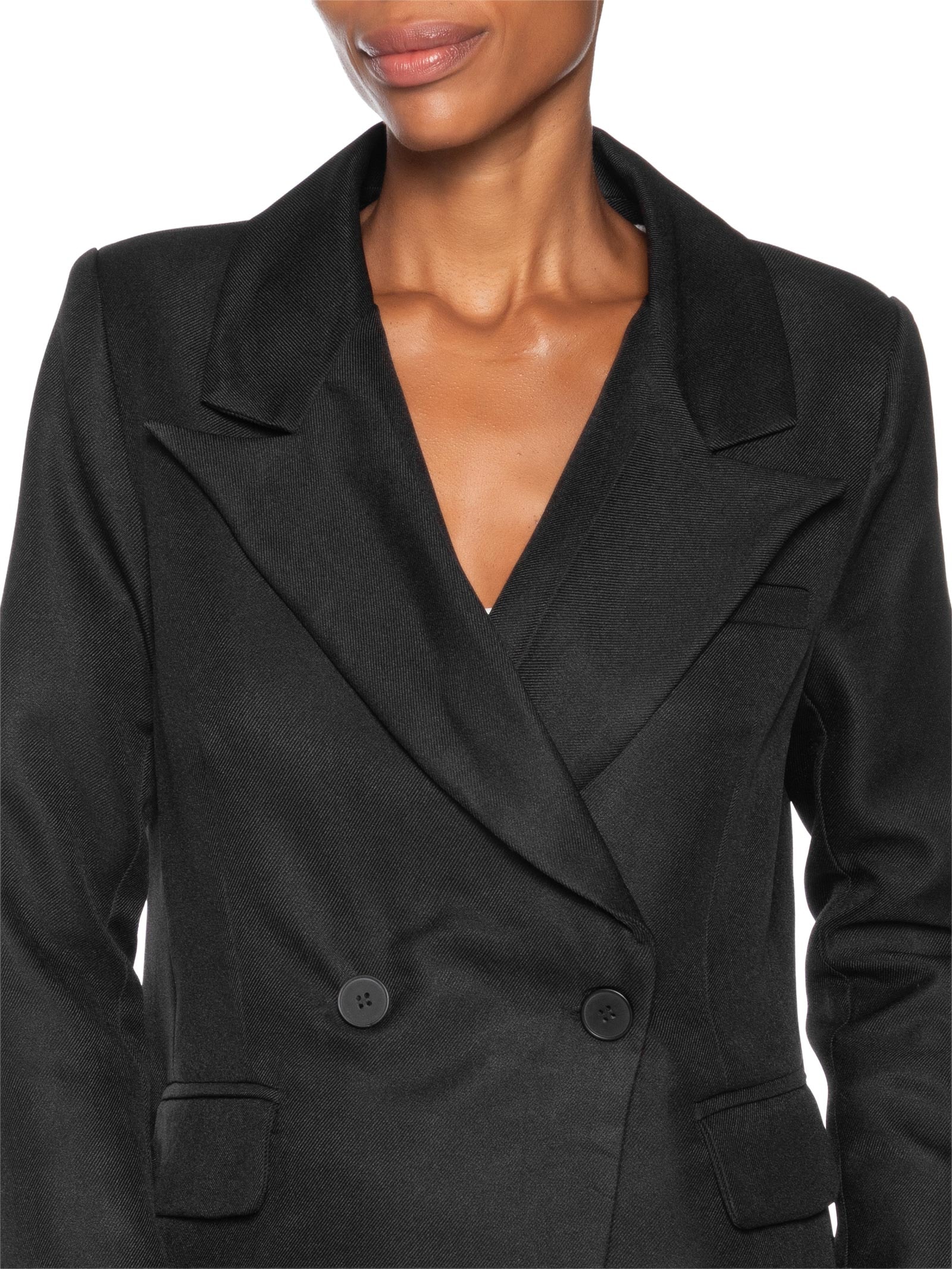 Blazer Feminino Oversized Alfaiataria Preto '2Essential