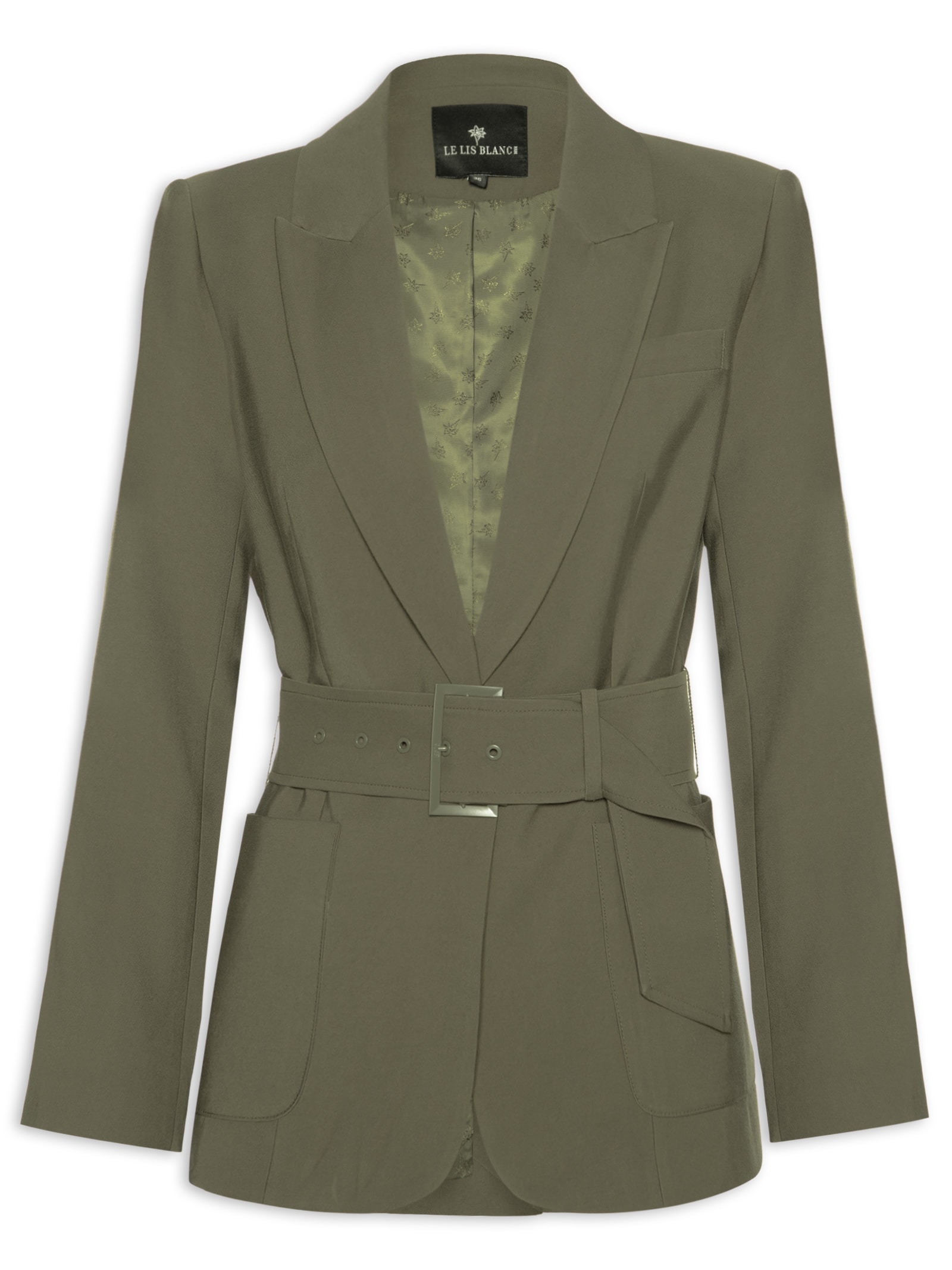 Blazer Feminino Paola Verde Le Lis