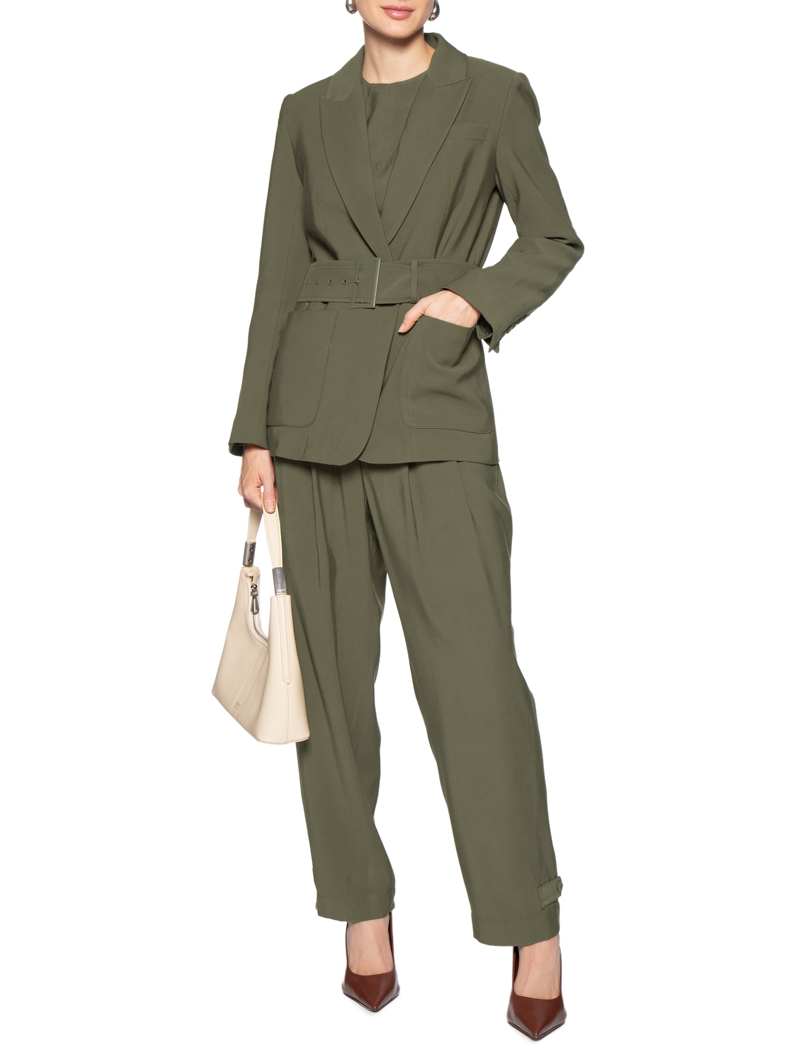 Blazer Feminino Paola Verde Le Lis