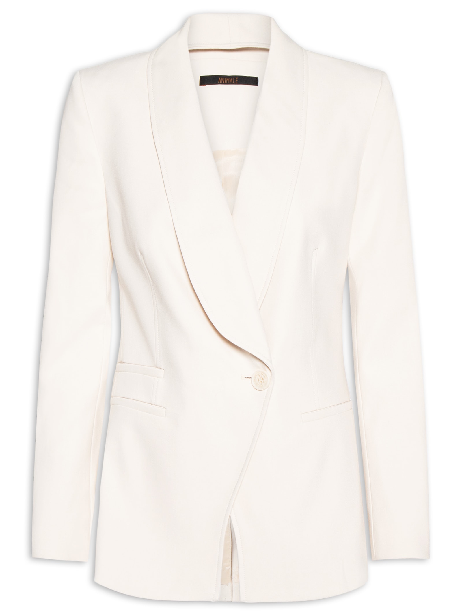 Blazer Feminino Slim Cosmos Off White Animale