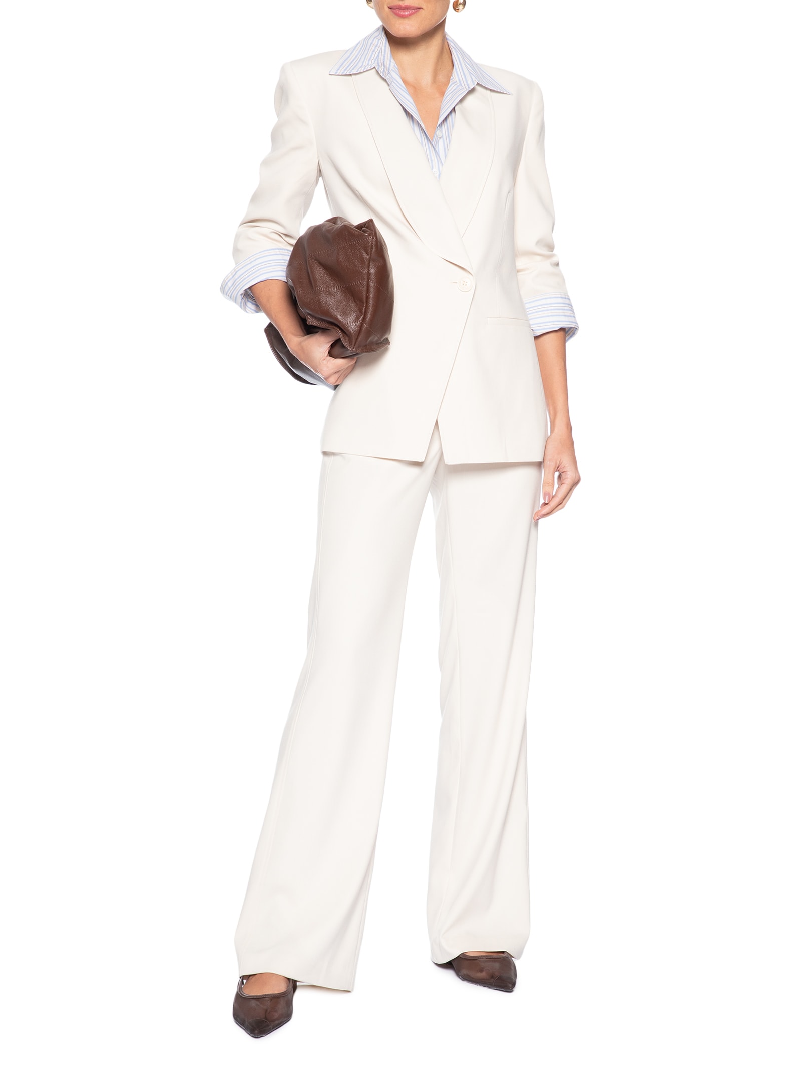 Blazer Feminino Slim Cosmos Off White Animale