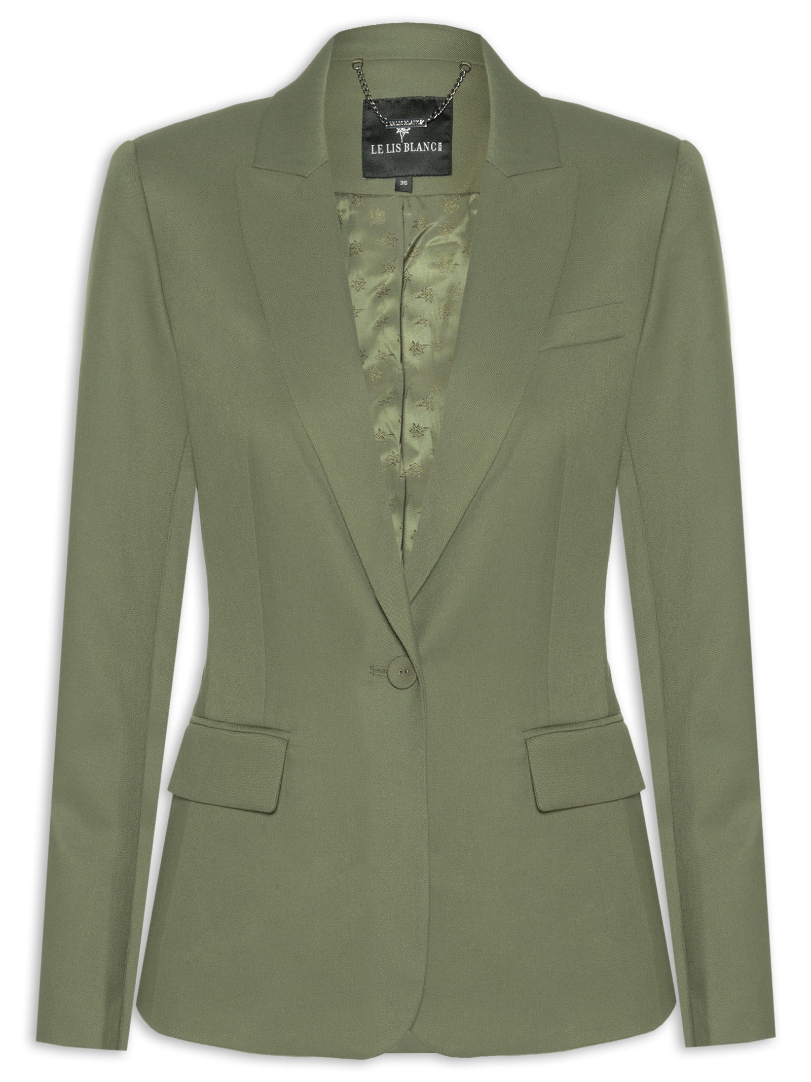 Blazer Feminino Stella IV Verde Le Lis