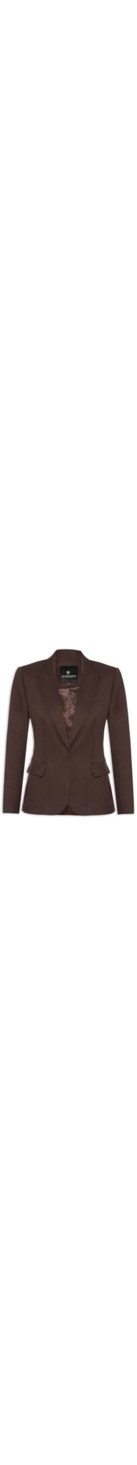 Blazer Feminino Stella - Marrom