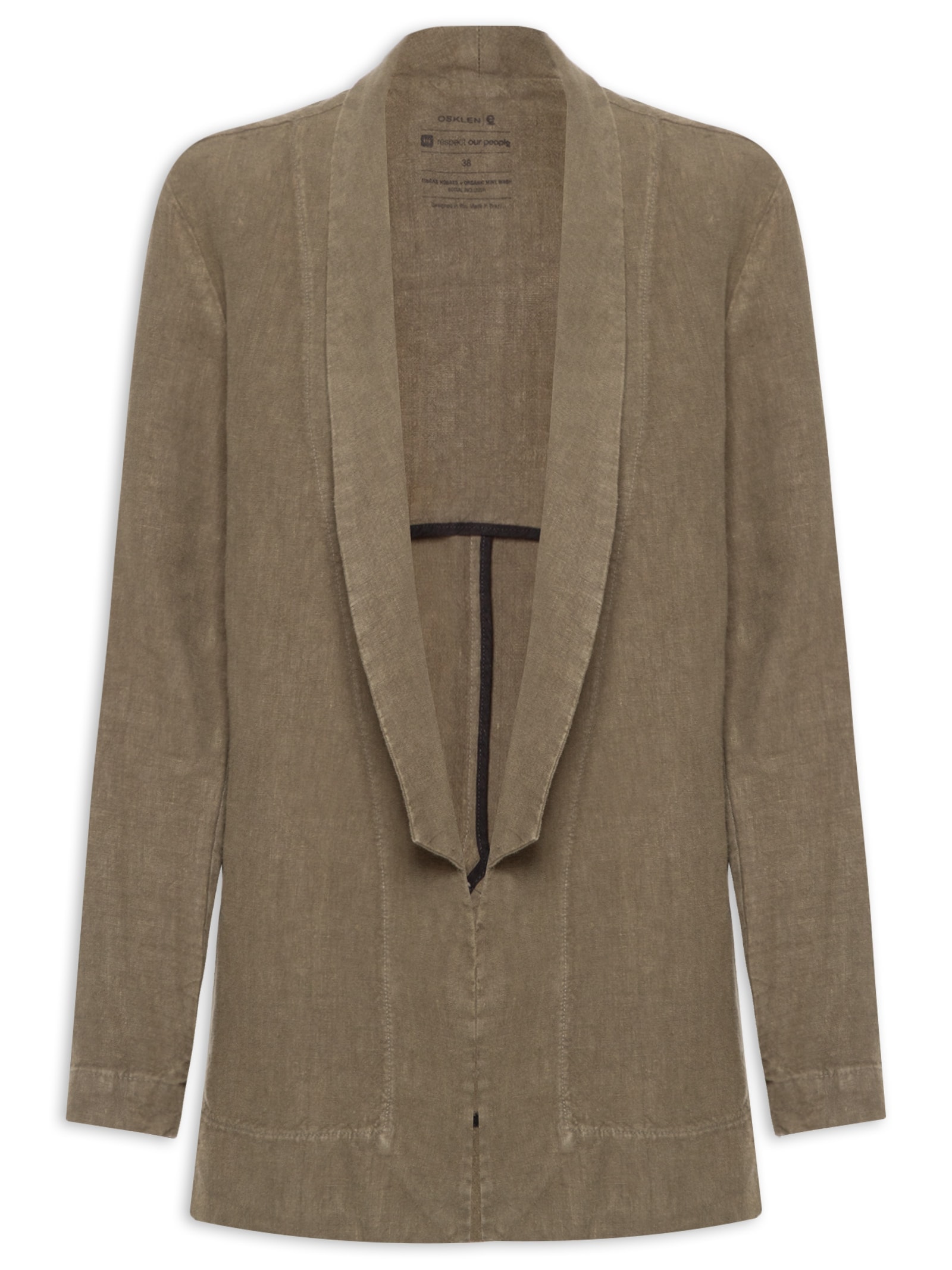 Blazer Feminino Suit Verde Osklen