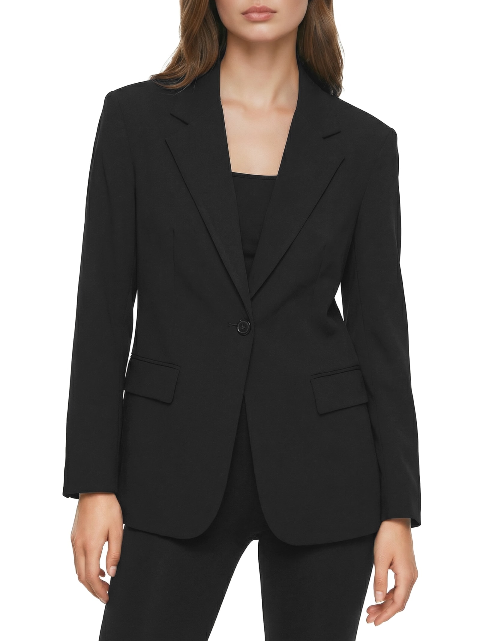 Blazer Feminino Super Oversized Alongado Preto My Favorite