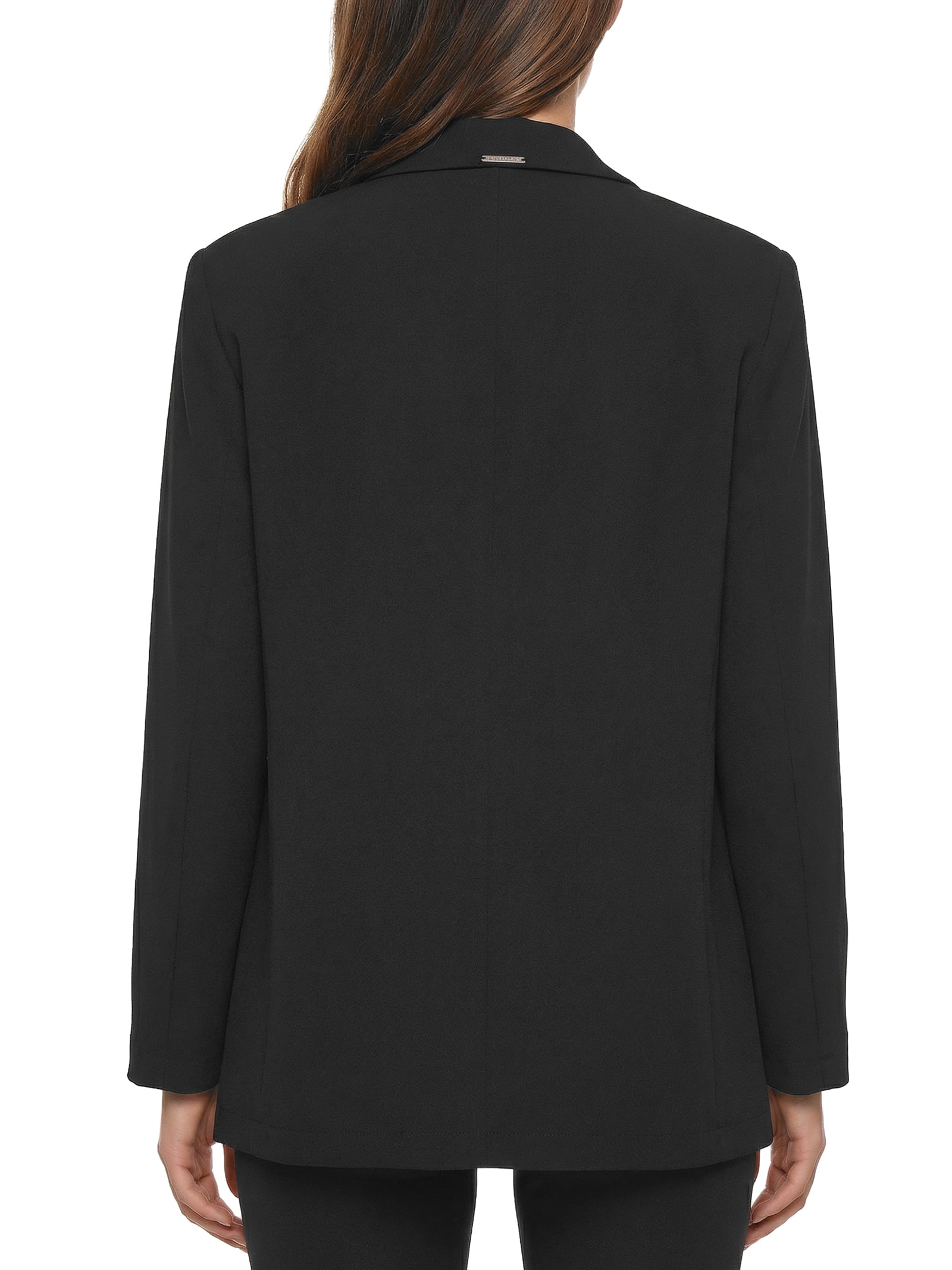 Blazer Feminino Super Oversized Alongado Preto My Favorite