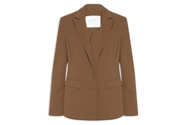 Blazer Feminino Tecido Classic - Marrom