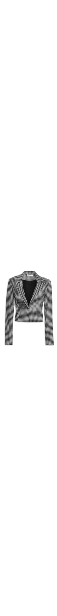 Blazer Feminino Tecido Plano - Preto