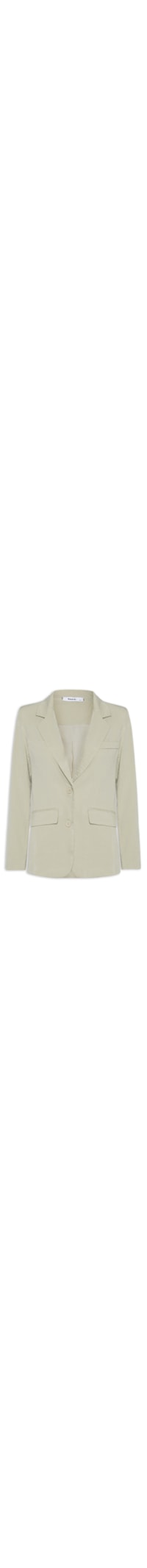 Blazer Feminino Texturizado Com Bolso - Bege