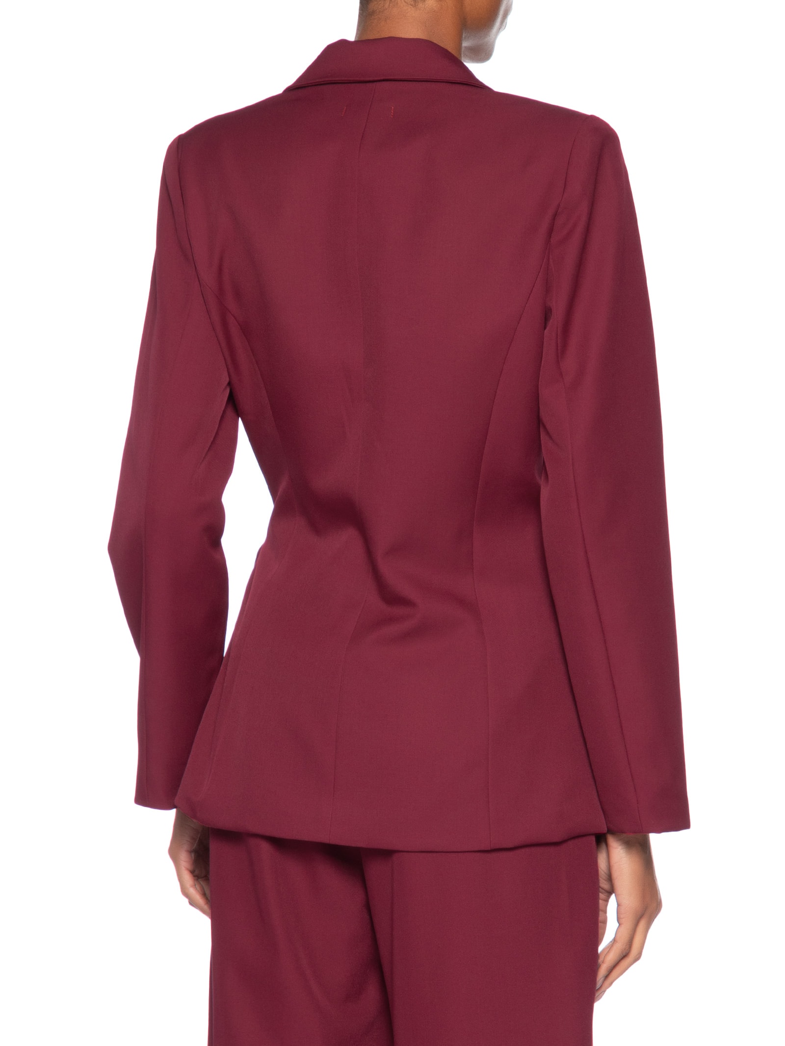 Blazer Feminino Transpassado – Vermelho Basiq