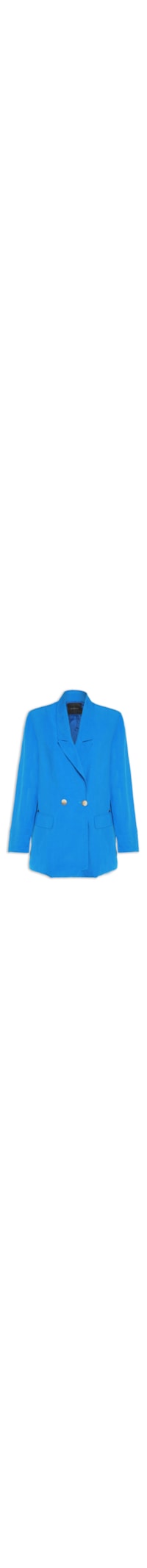 Blazer Linho Alfaiataria - Azul