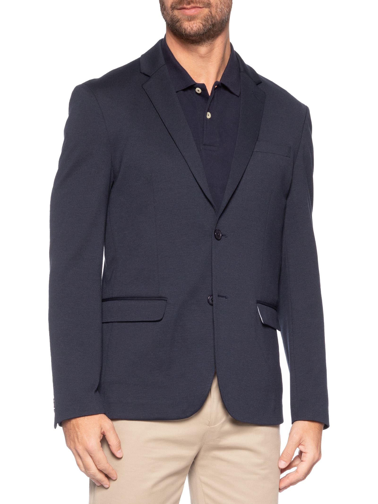 Blazer Masculino Alfaiataria Tech Soft Movement Azul '2 Essential