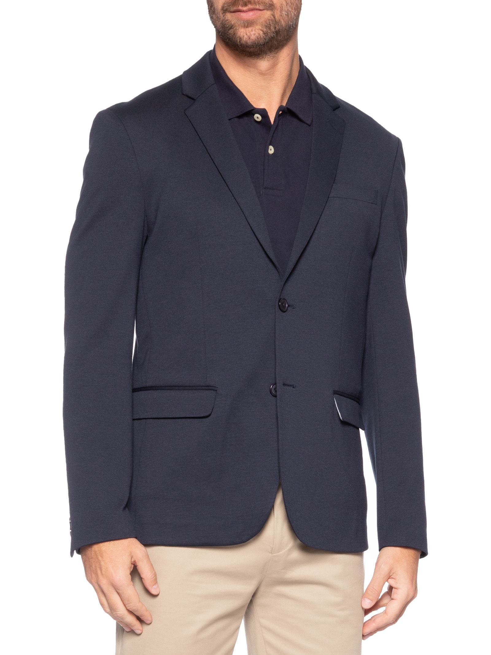 Blazer Masculino Alfaiataria Tech Soft Movement Azul '2 Essential