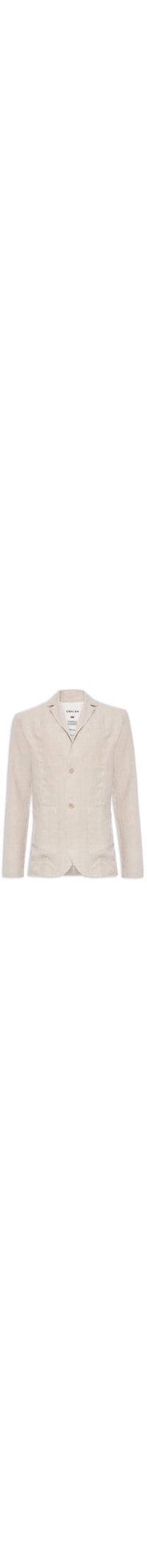 Blazer Masculino Linen Classic - Bege