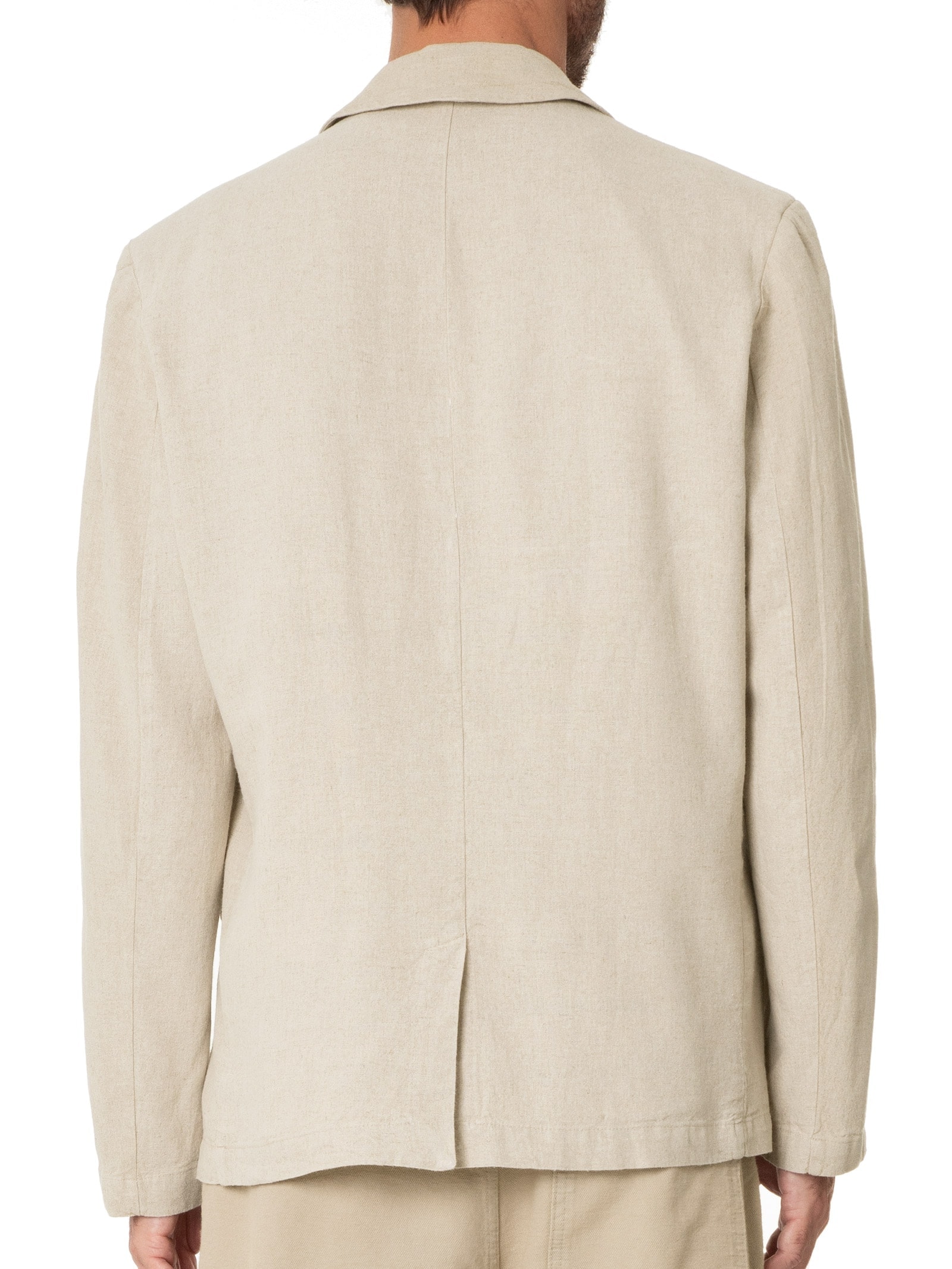 Blazer Masculino Linho Bege Forum