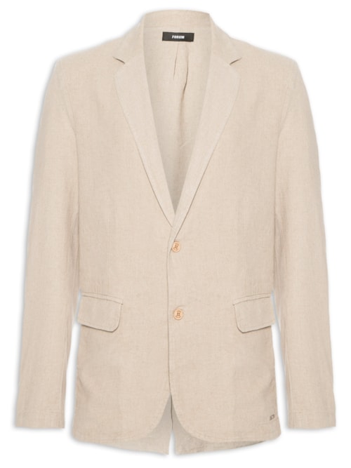 Blazer Masculino Linho - Bege