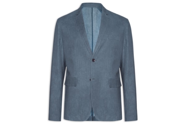 Blazer Masculino Linho Portugal - Azul