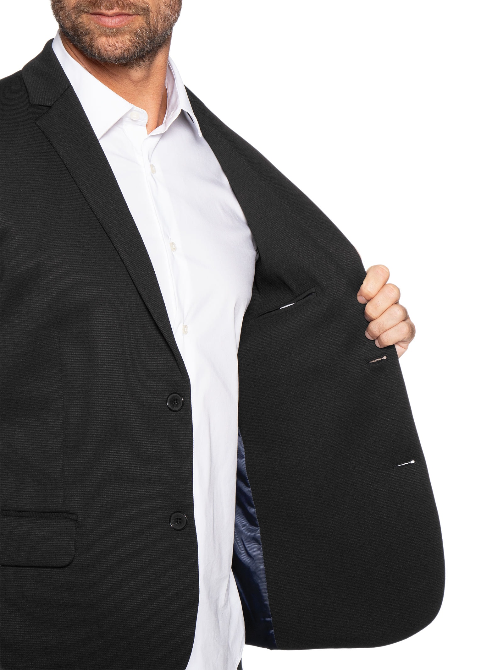 Blazer Masculino Malha Power Preto Sergio K