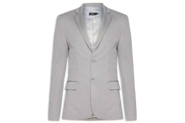 Blazer Masculino Moletom Cidade - Cinza