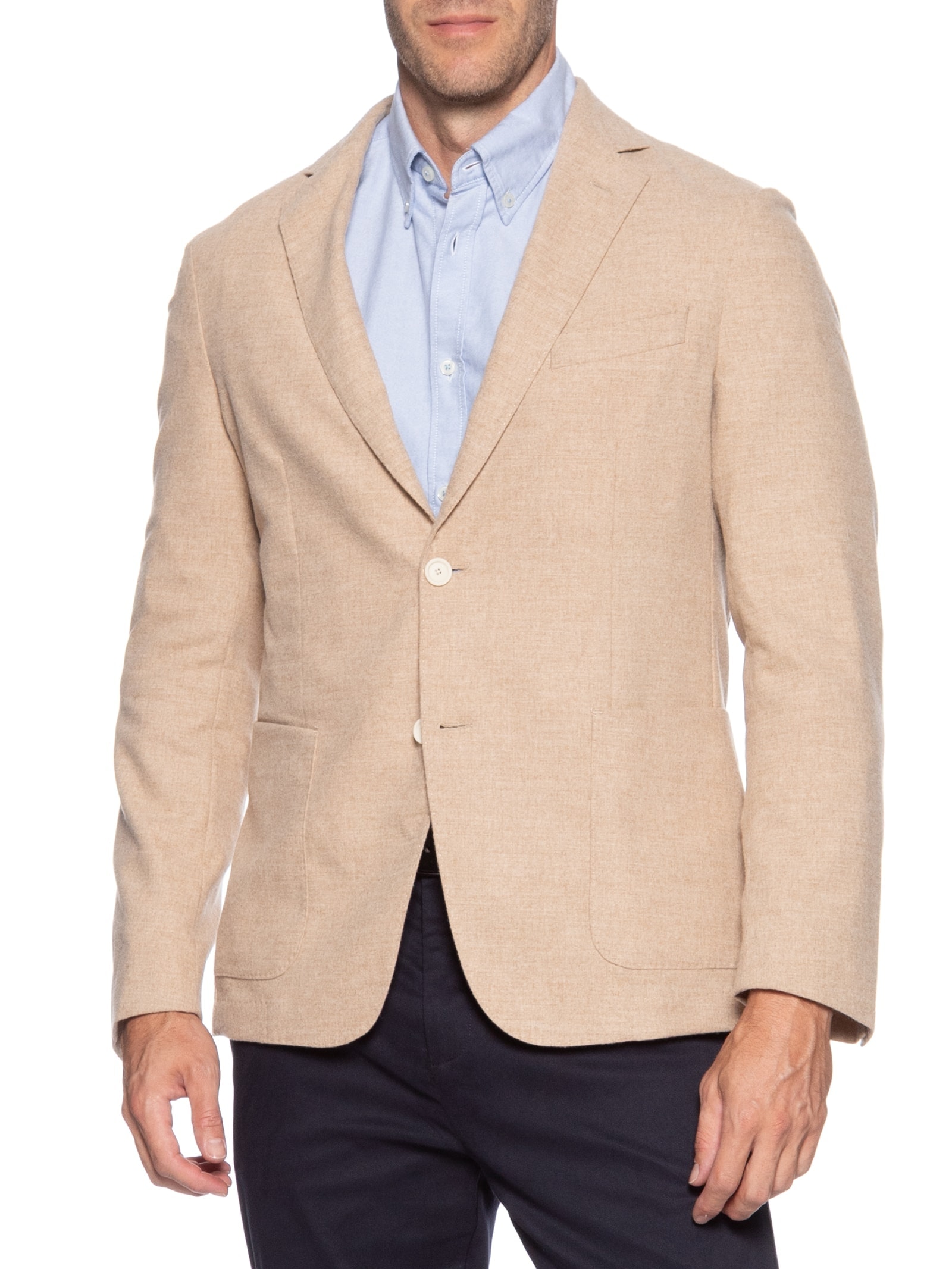 Blazer Masculino P Hanry Bege Boss