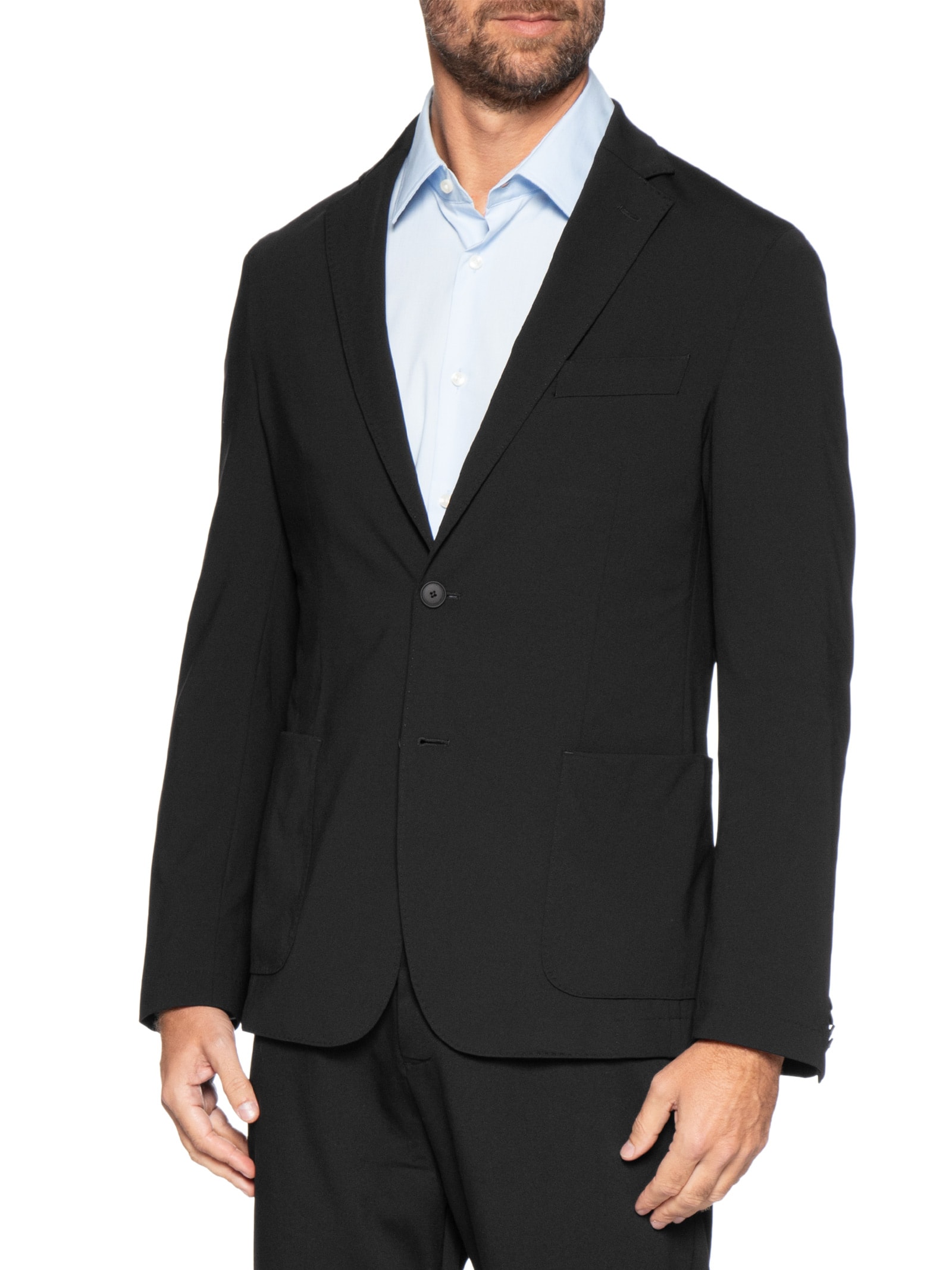 Blazer Masculino P-Hanry-J-Wg-233 Preto Boss
