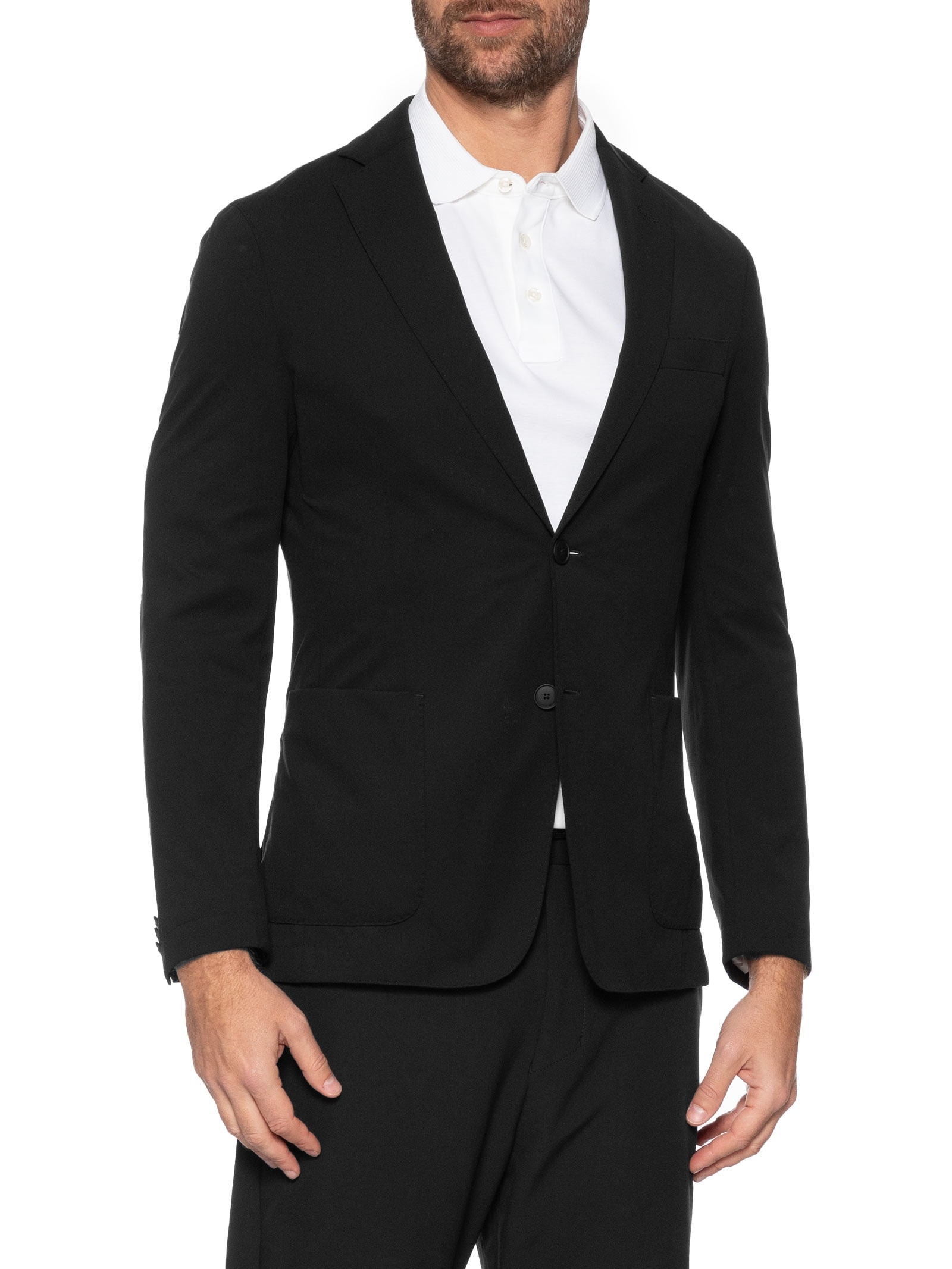 Blazer Masculino P-Hanry Preto Boss