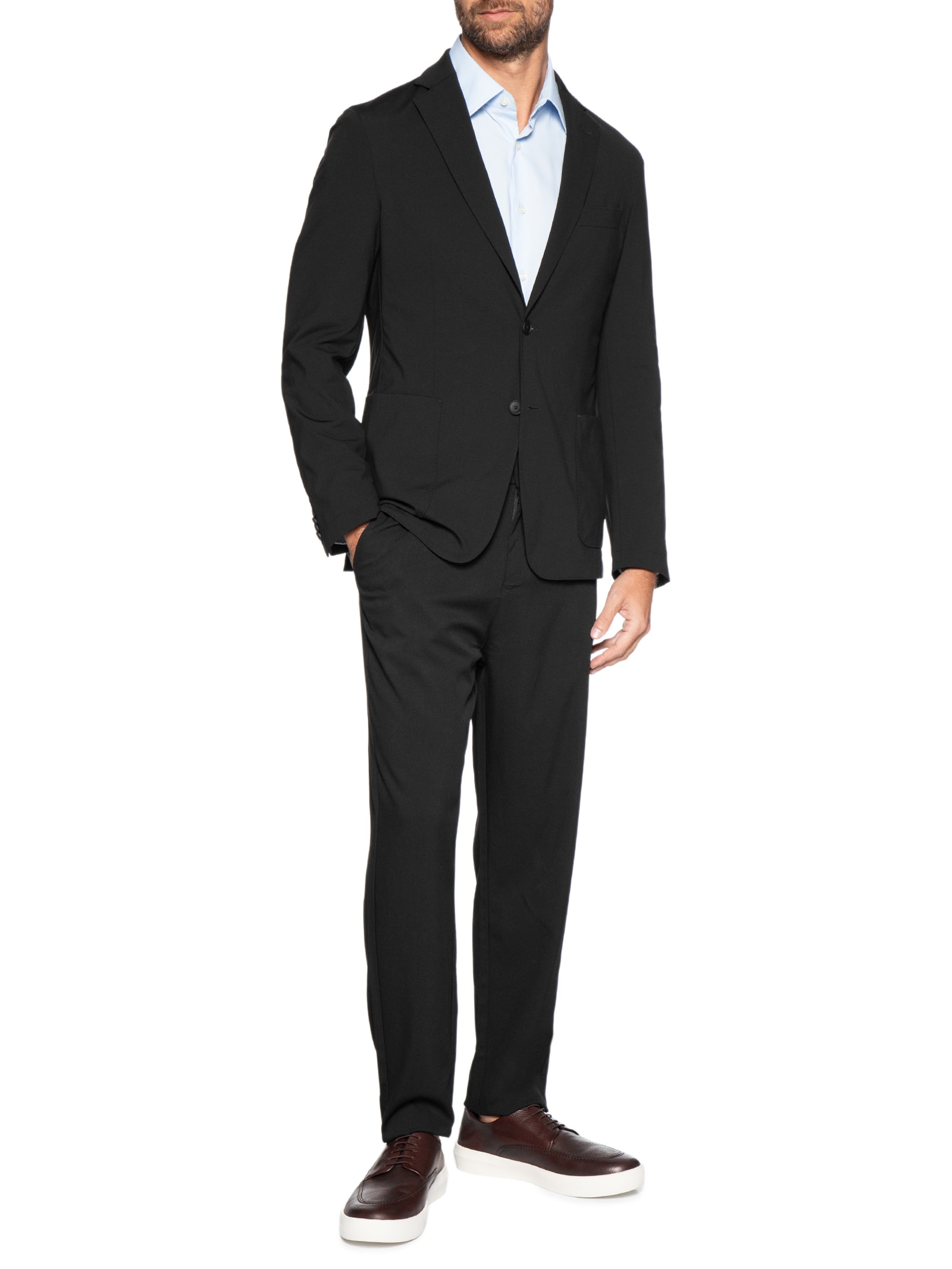 Blazer Masculino P-Hanry Preto Boss