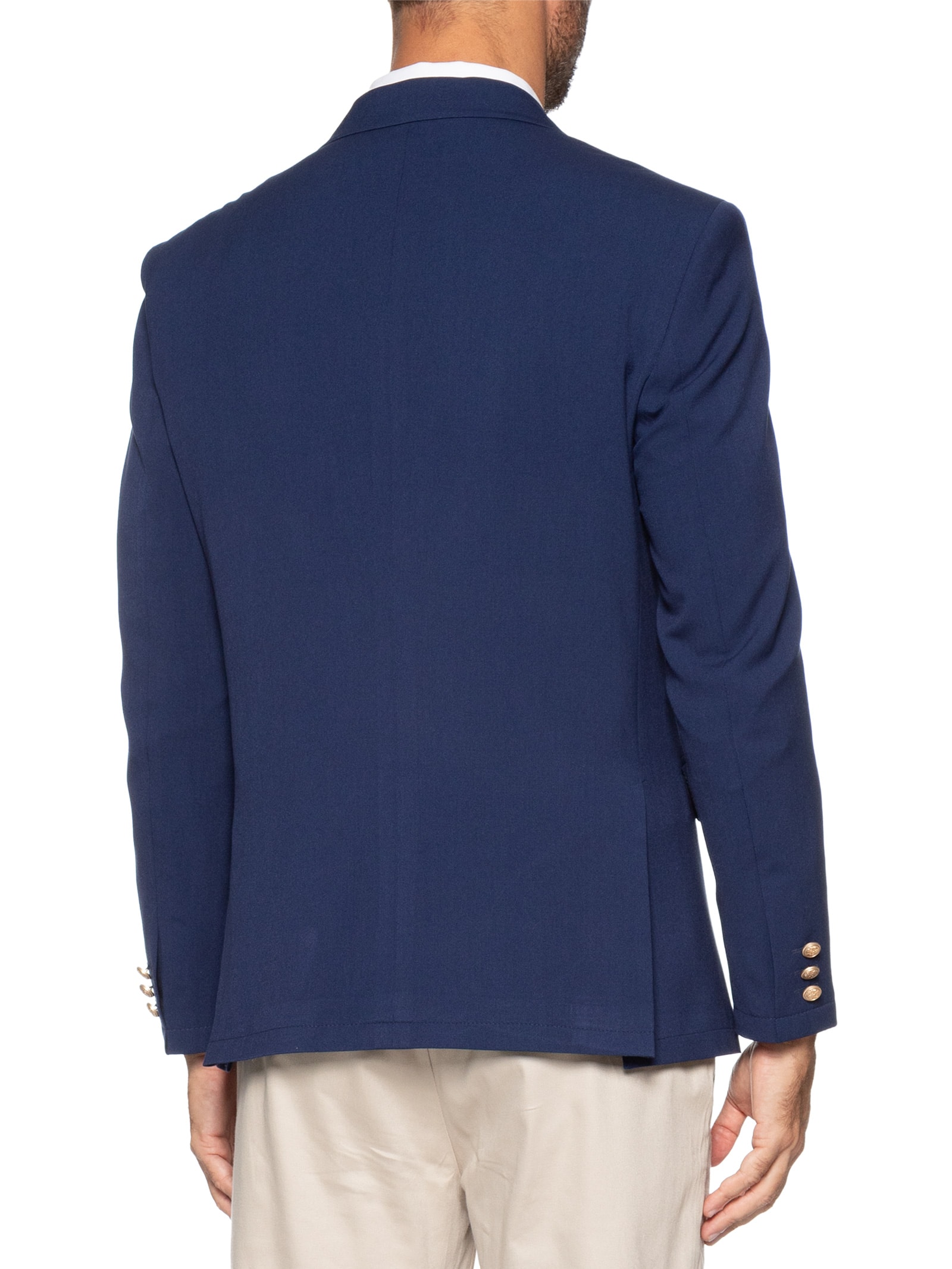 Blazer Masculino Royal Navy Azul Sergio K