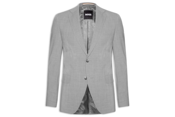 Blazer Masculino Slim Fit H-Hutson - Cinza
