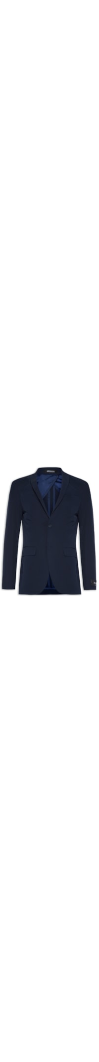 Blazer Masculino Tecno Super Slim Up - Azul
