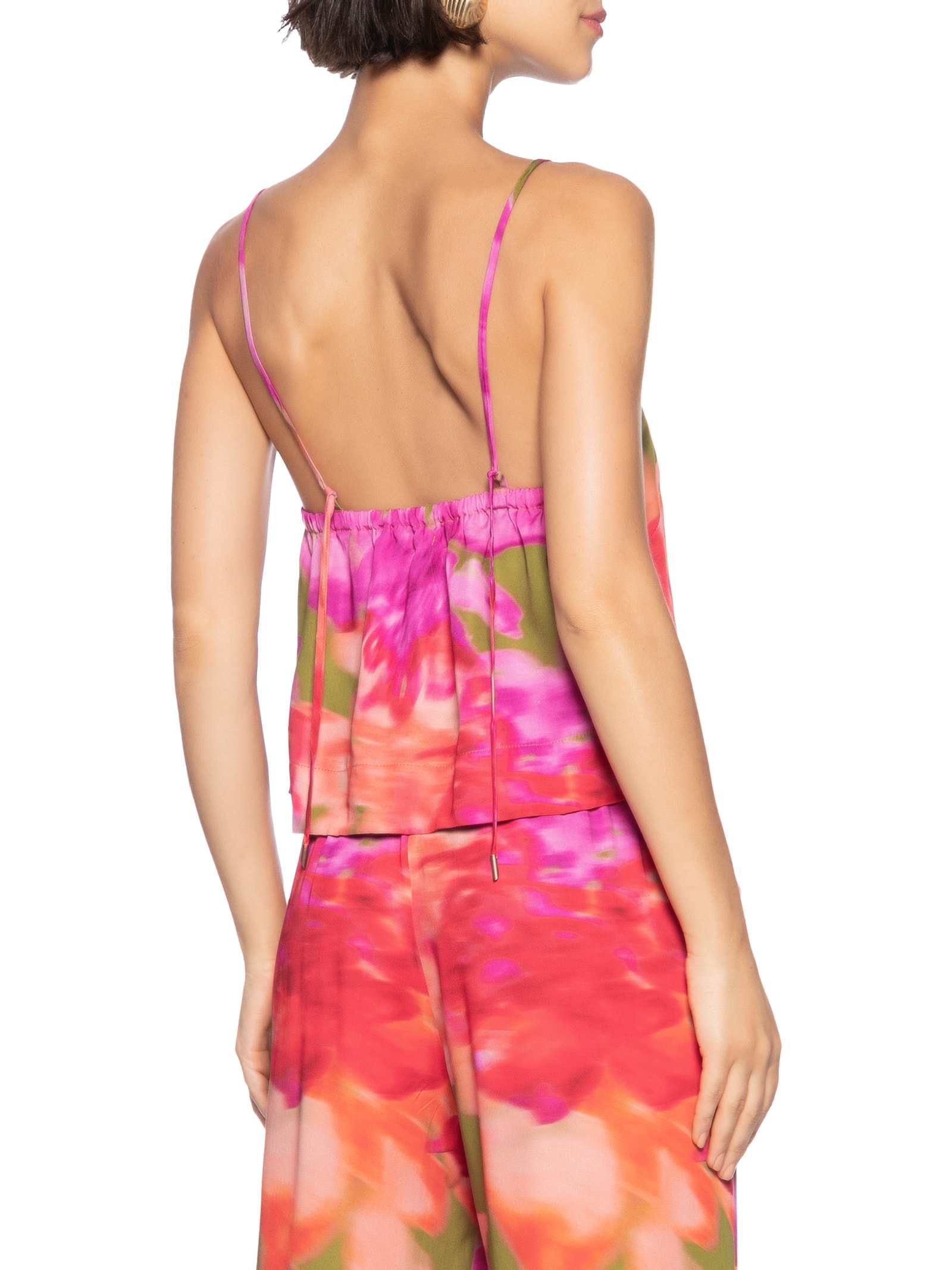 Blusa Alcinha Est Brisa Rosa Cantão