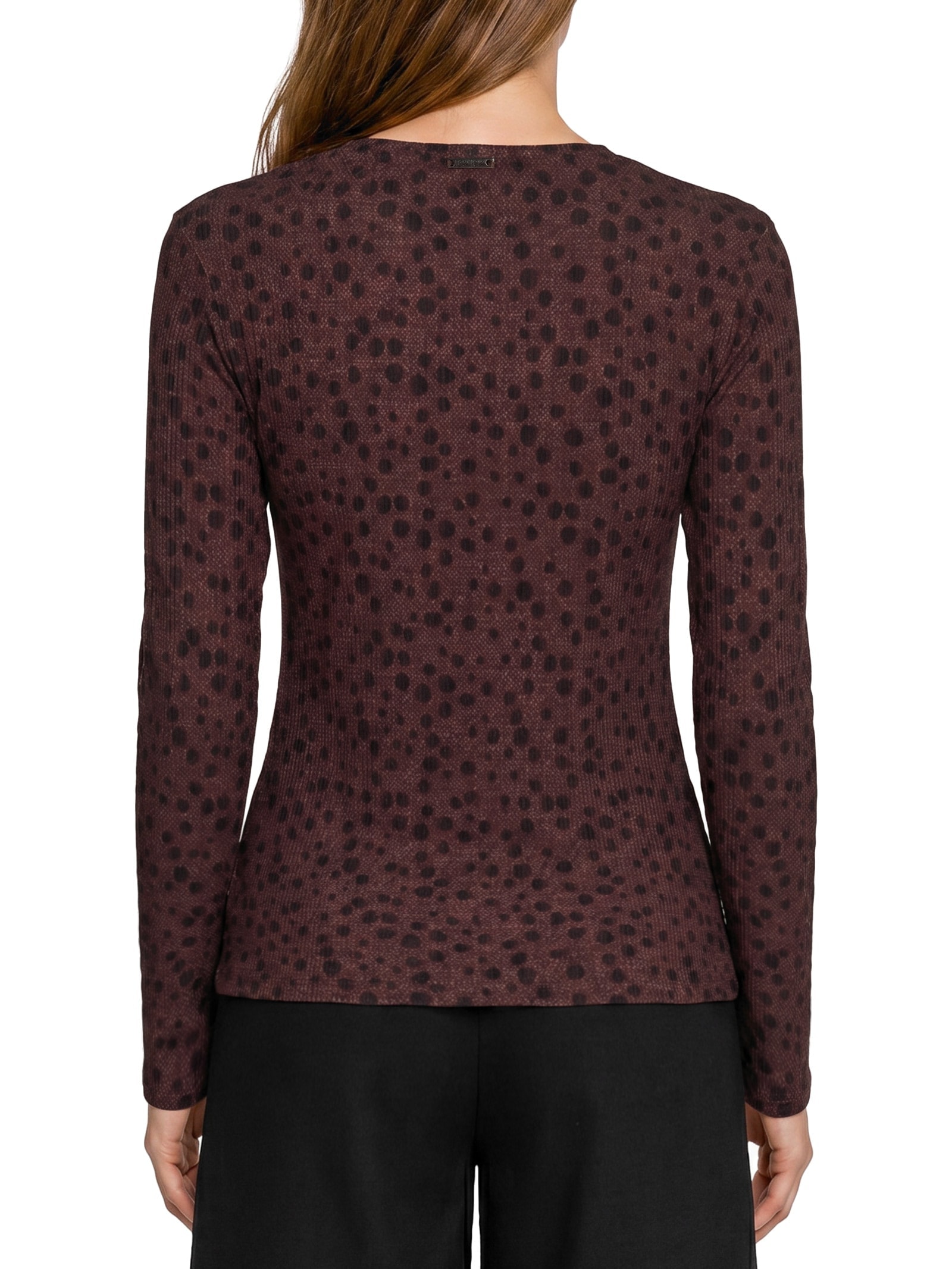 Blusa Canelado Sevilha – Marrom Lez A Lez