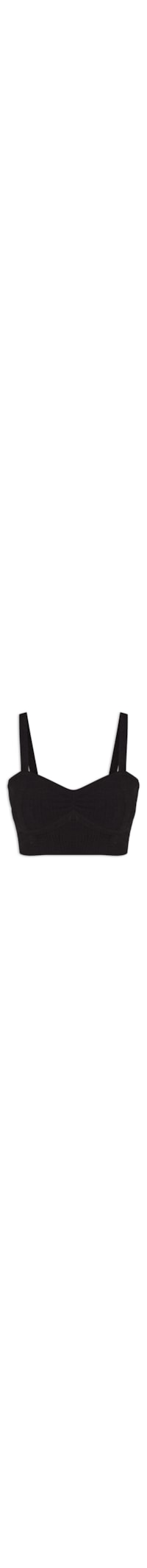 Blusa Cropped Amanda - Preto