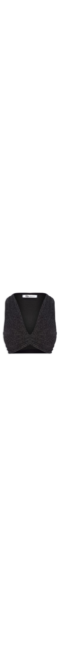 Blusa Cropped Colcci - Preto