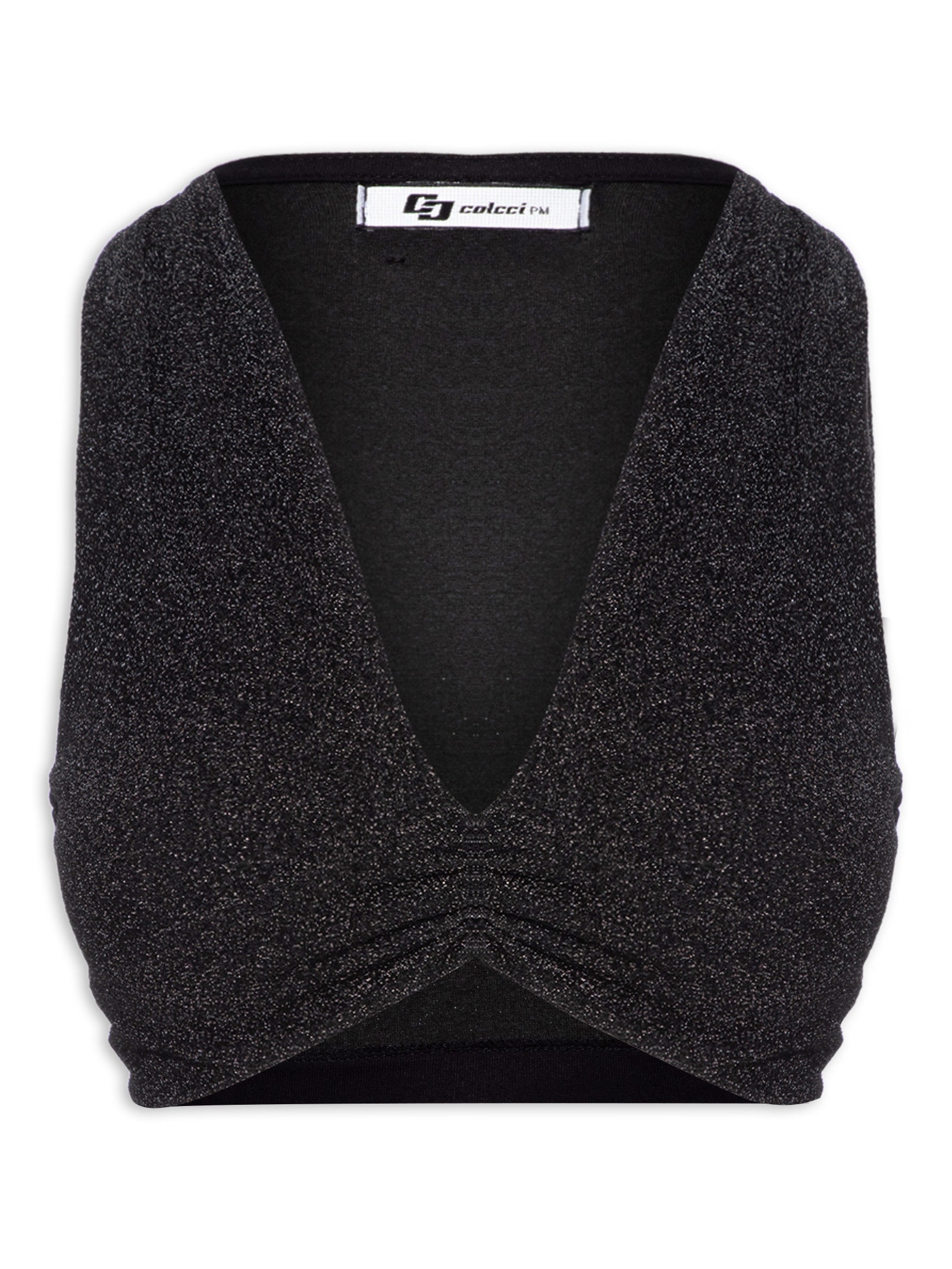 Blusa Cropped Colcci Preto Colcci