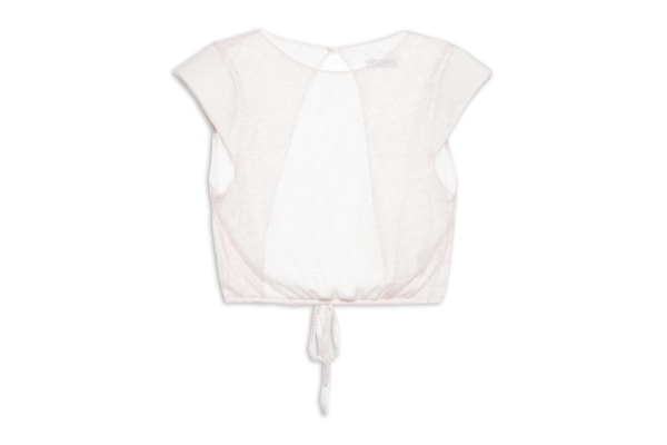 Blusa Cropped Feminina Assimétrica - Rosa