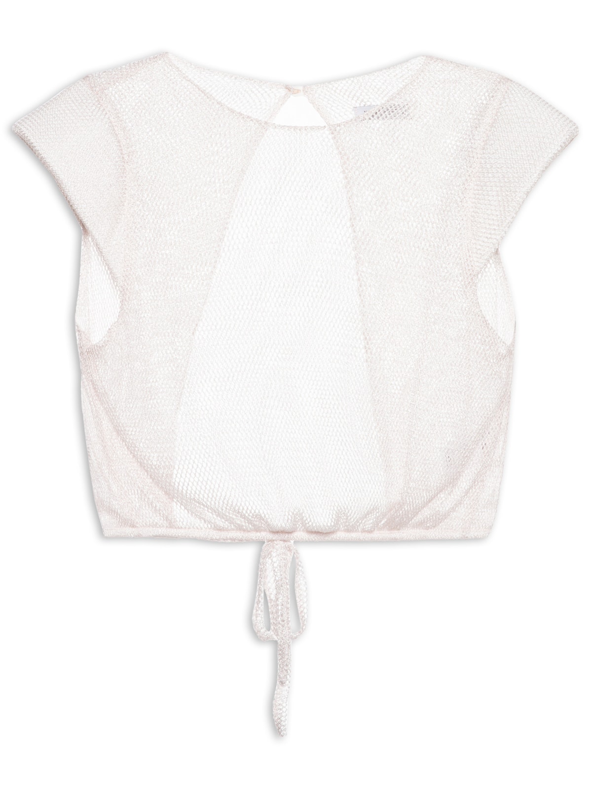 Vista 2 Blusa Cropped Feminina Assimétrica VERDE VERDE