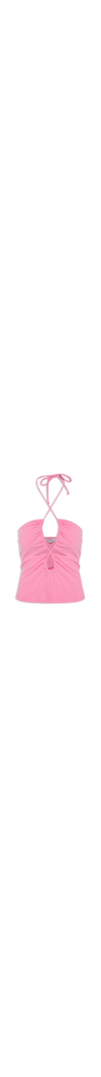 Blusa Cross Neck - Rosa