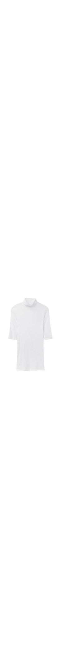 Blusa De Gola Alta Ultranatural Com Cashmere - Branco