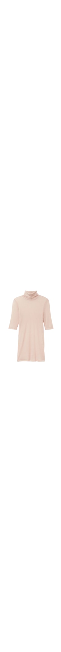 Blusa De Gola Alta Ultranatural Com Cashmere - Rosa