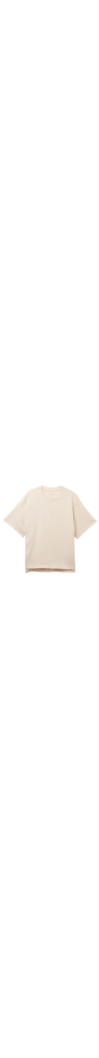 Blusa De Manga Curta Boxy Fit Em Algodão - Branco