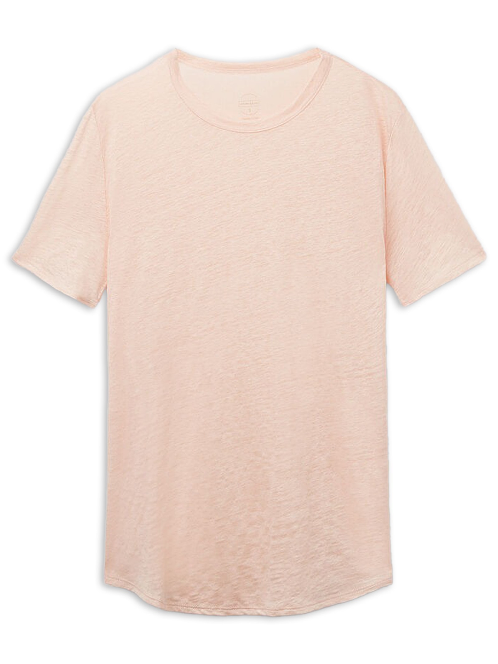Blusa De Manga Curta Em Linho The Pure Linen Rosa Intimissimi