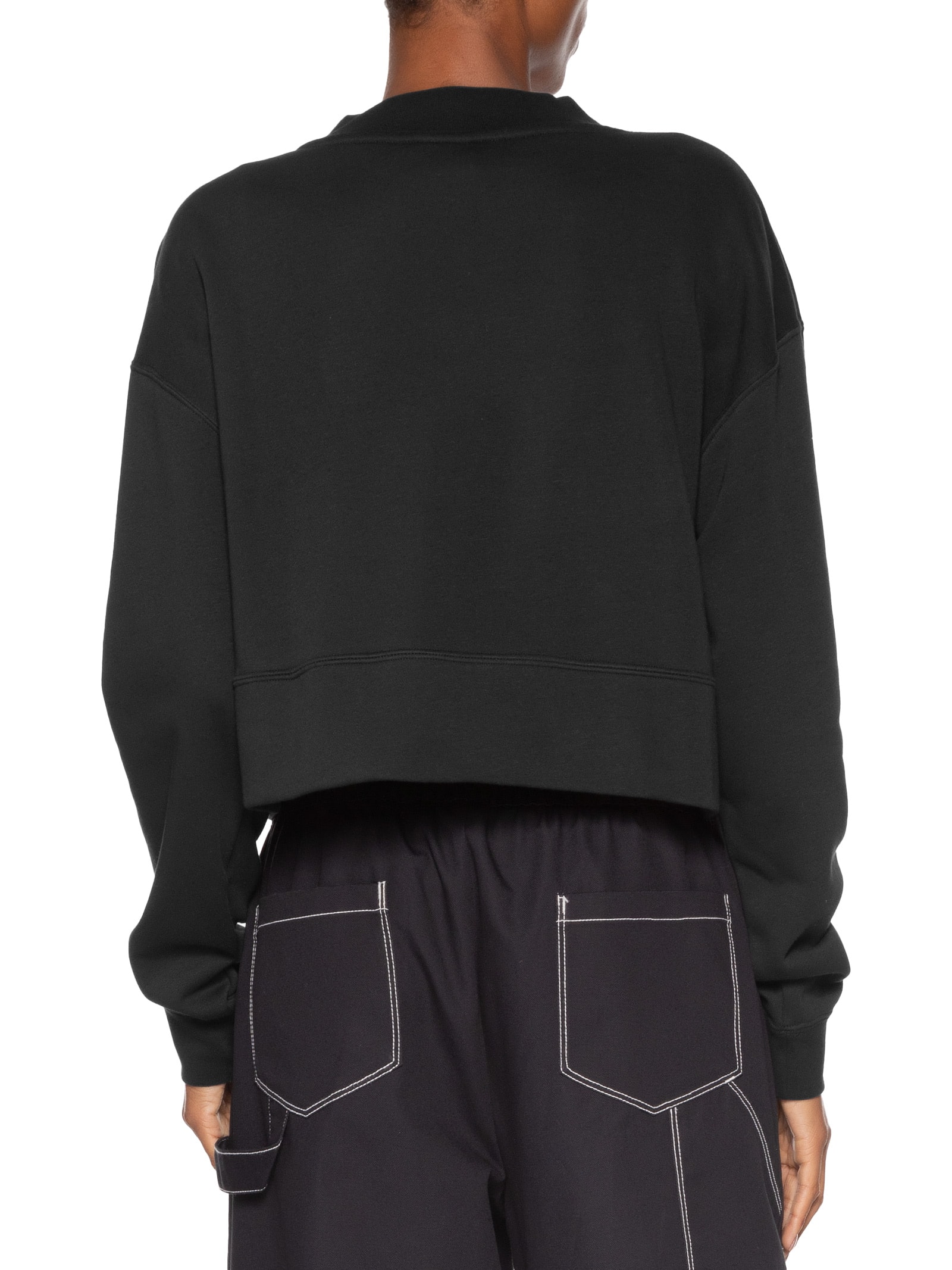 Blusa de Moletom Feminina W NSW Club FLC Loose Cardigan Preto Nike