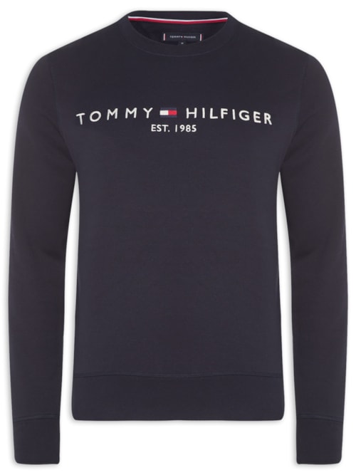 Blusa De Moletom Logo Swea – Azul